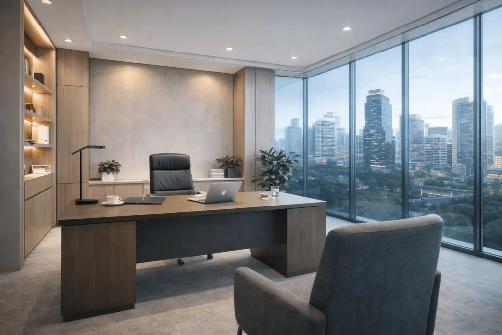 sewa private office Surabaya nyaman dan profesional modern