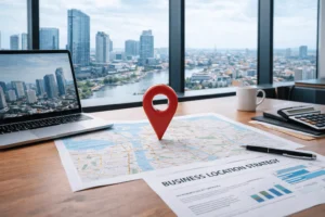 strategi memilih alamat bisnis yang strategis