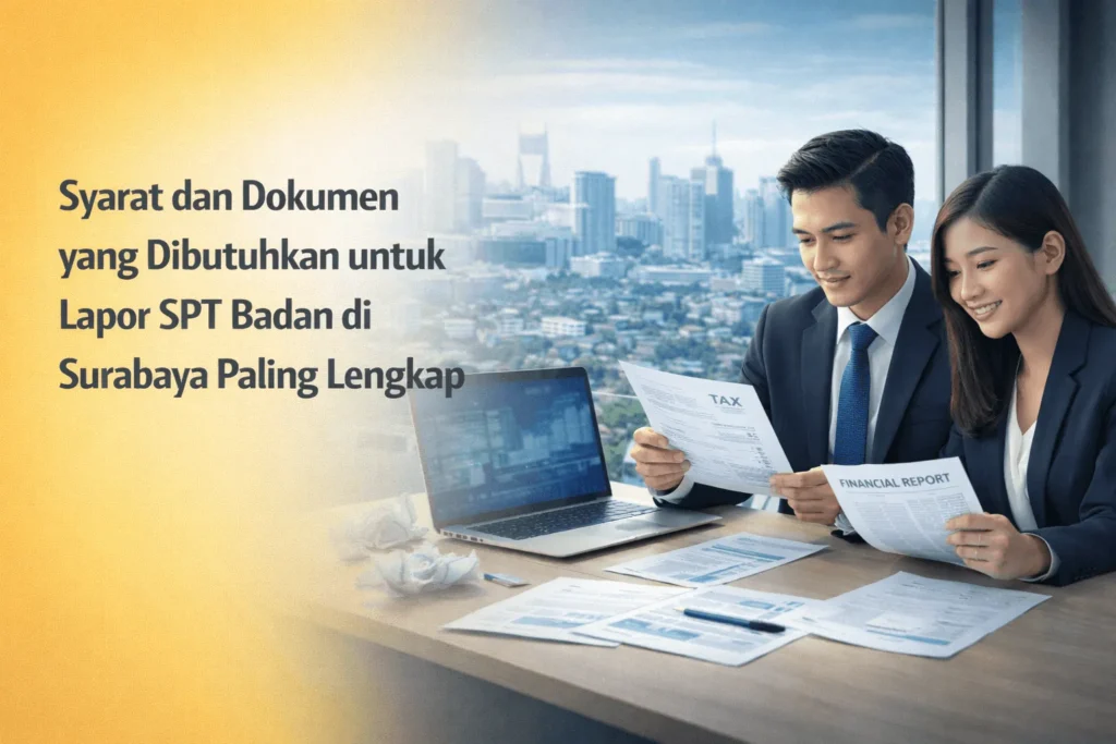 syarat dan dokumen yang dibutuhkan untuk lapor SPT badan di Surabaya