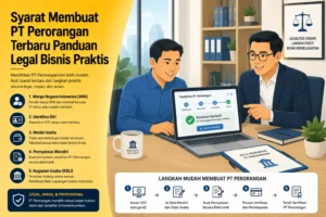 Syarat Membuat PT Perorangan Terbaru untuk bisnis modern